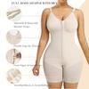 Gaine sculptante pour femme avec rehausseur de fesses, body shaper à bretelles réglables, fermeture éclair à l'entrejambe, body shaper pour la récupération post-opératoire, contrôle quotidien du ventre
