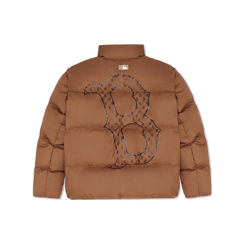 New MLB Boston Red Sox Down Jackets Unisex Brown 3ADJM0636-43BRS