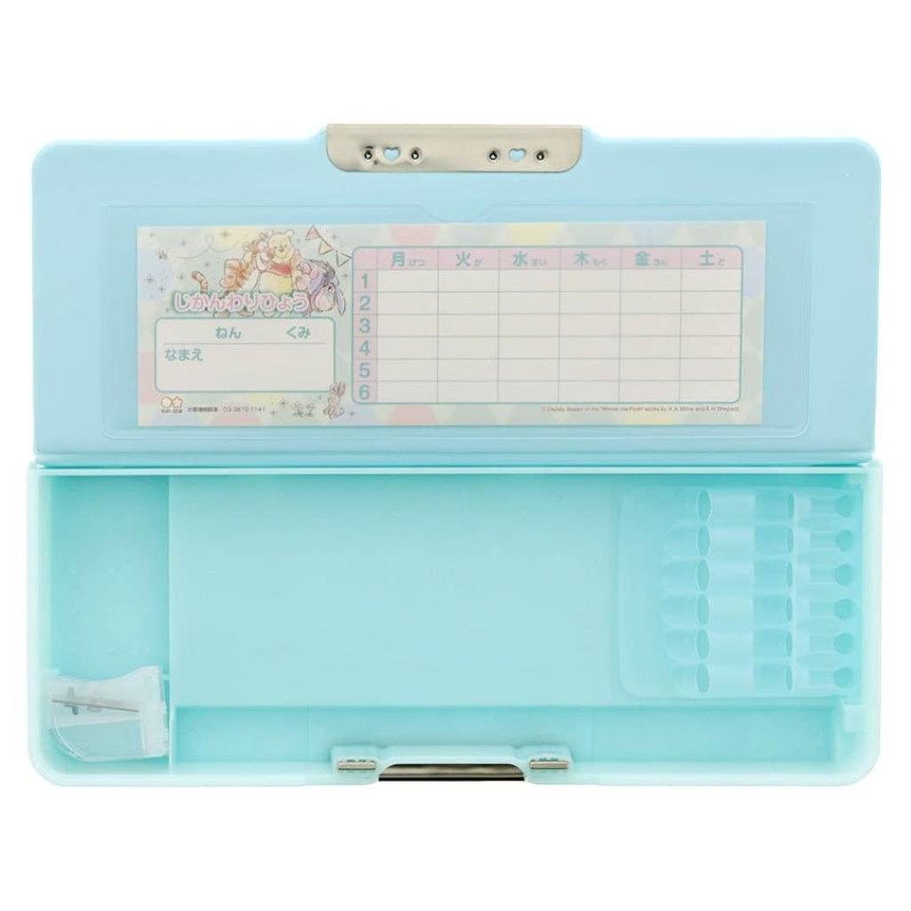 Sunstar Stationery Disney Pencil Case Yokopita Hologram Winnie the Pooh S1313665