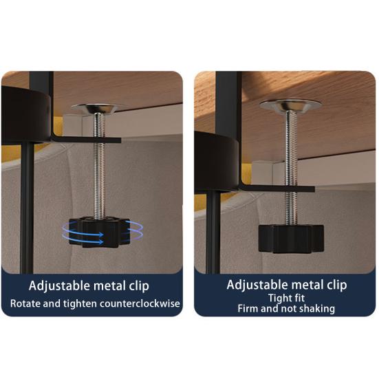 Yousheng Water Bottle Storage Rack Large Opening Design Strong Load-bearing Simple Installation Cup Rack Side Table Organizer