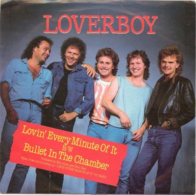 Δίσκος 7 ιντσών LOVERBOY - Lovin' Every Minute Of It 3805569 Columbia 1985 ΗΠΑ Ροκ Μεταχειρισμένος