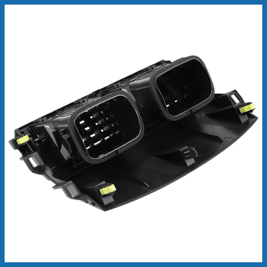 Car Air Vent Panel Assembly Front Center Dashboard A/C Outlet Vent Panel Fit for Toyota Corolla - Pack of 1 Black Item Replacement