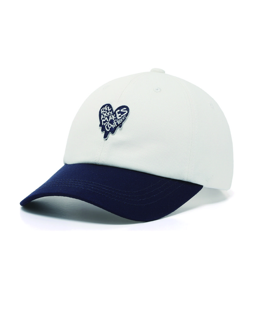 RXMC Melting Heart Two-Tone Ball Cap_White