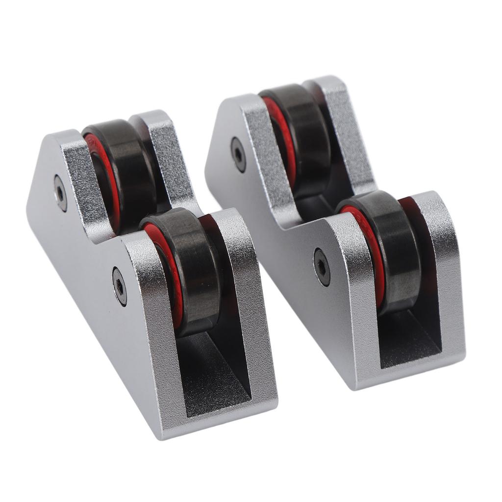 2PCS Billiard Cue Straightness Checker Stainless Steel Pool Cue Stick Shaft Roller Straightness Detector Checker