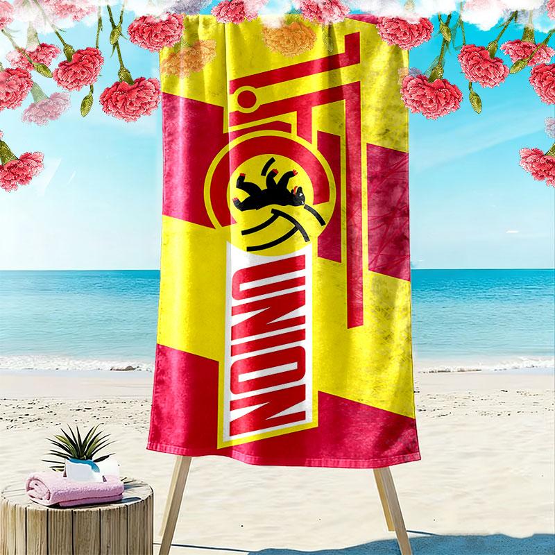 Asciugamano da Spiaggia Union Berlin, Asciugamano Grande Morbido Asciugatura Rapida per Spiaggia Campeggio Nuoto