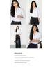 Salt-Toned Striped Long Sleeve Casual Shirt for Women - Spring/Autumn 2026