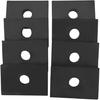 8Pcs Rubber Bed Mount Pad, Trucks Bed Mount Pad Kit Compatible with Chevy Gmc C10 C20 Truck 1947-1987