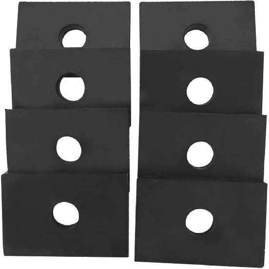 8Pcs Rubber Bed Mount Pad, Trucks Bed Mount Pad Kit Compatible with Chevy Gmc C10 C20 Truck 1947-1987