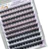 10/20/32Rows Mixed Length Dense Grafted False Eyelashes 12-16MM DIY Lashes Extension  Daily