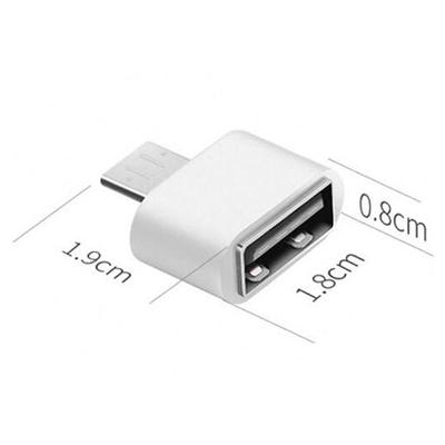 Langlebiger Typ-C-zu-USB-OTG-Mini-Adapter, Micro-USB-zu-USB-Hochgeschwindigkeitskonverter