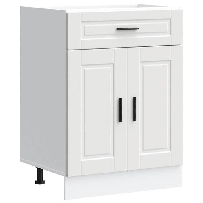 VidaXL Armoire de cuisine Porto blanc bois d'ingénierie 853967