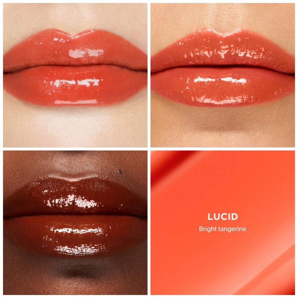 HourGlass Phantom VolumizinG Glossy Lip Balm .05 Oz   1.7 G Lucid 155 briGht tanGerine