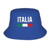 Sommer Reise Kopfbedeckung Italia Italien Italienische Flagge Accessoires Eimerhut Teenager Heiße Sonnenhut Bob Hut Angeln Fischer Unisex Mütze Wandern