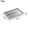 Robust Stainless Steel Drain Cover for Effective Drainage Anti Slip Design for Safe Use in Patios Gardens and Outdoor Areas