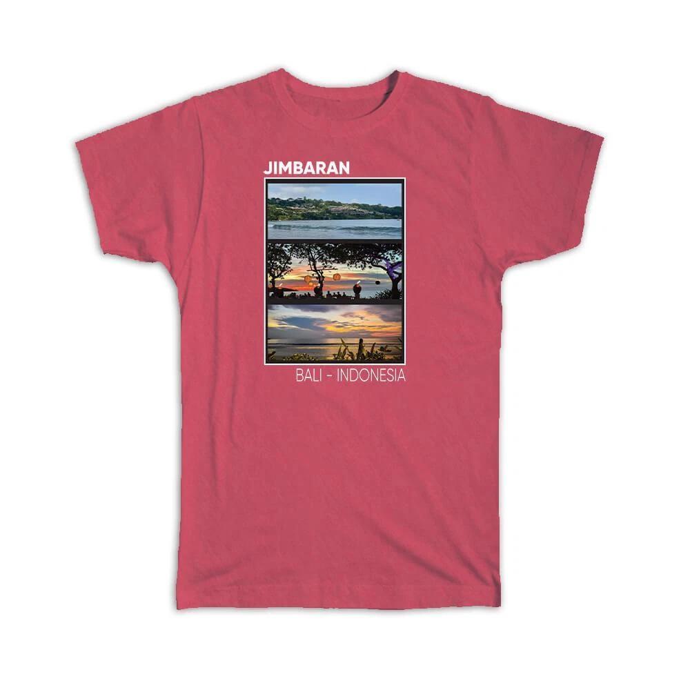 Gift T-Shirt : Jimbaran Bali Indonesia Sunset Photos XL
