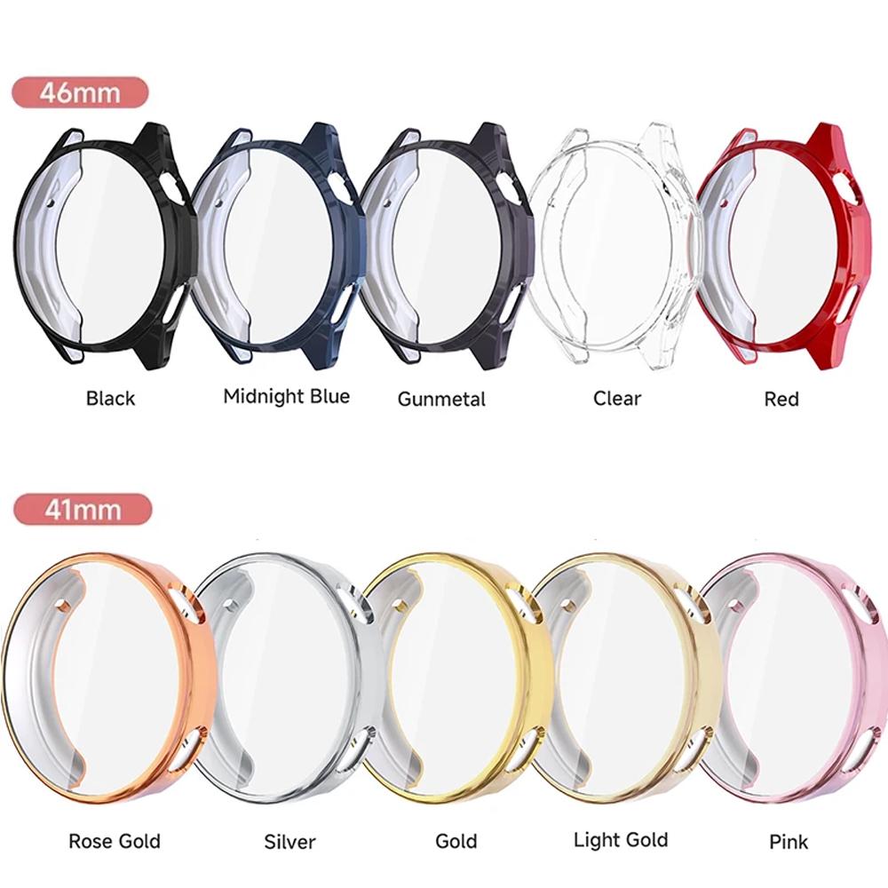Case for Huawei Watch GT6 41mm Screen Protector Accessories Soft TPU Bumper Shell Film Anti Fall for Huawei Watch GT6 46mm Cover