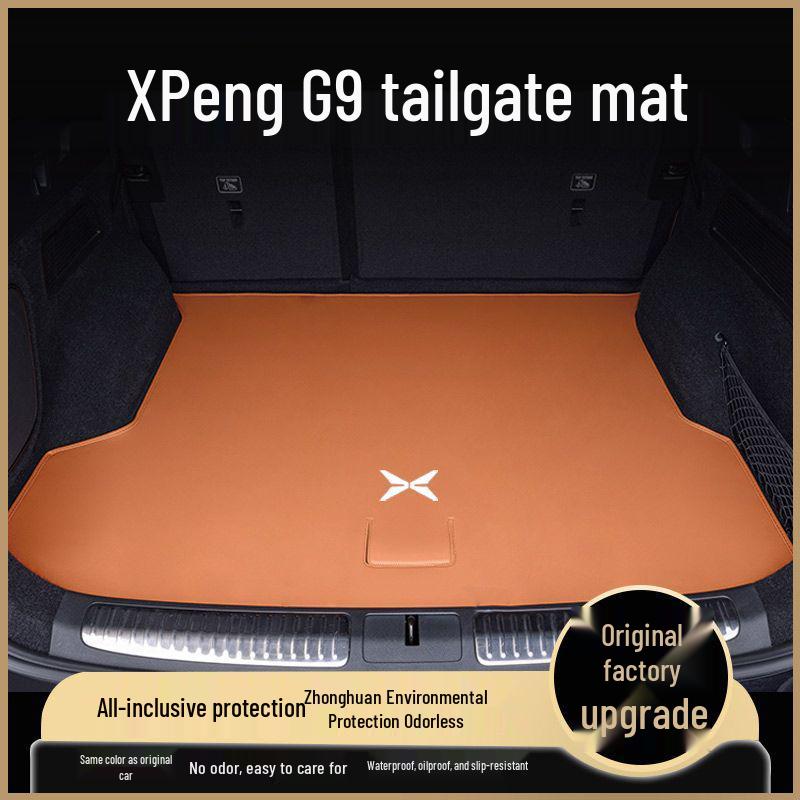 XPeng G9 Trunk Mat: Full Coverage, Eco-Friendly Bumper Protection Car Accessory