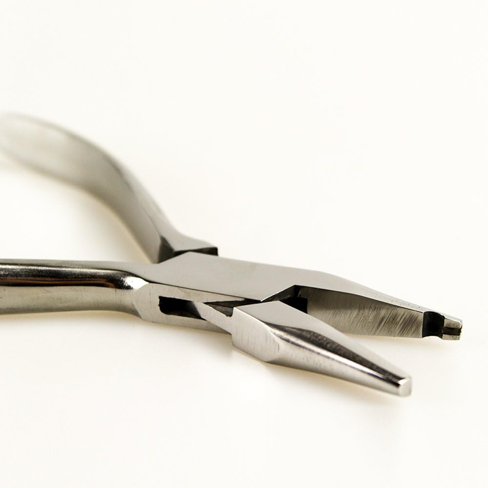 Airgoesin 3 шт. Накладки на нос, плоскогубцы для регулировки дужек, ручной инструмент, оправы, инструмент для ремонта очков, круглые нейлоновые губки, плоскогубцы для очковых оправ, оптические плоскогубцы, глаз