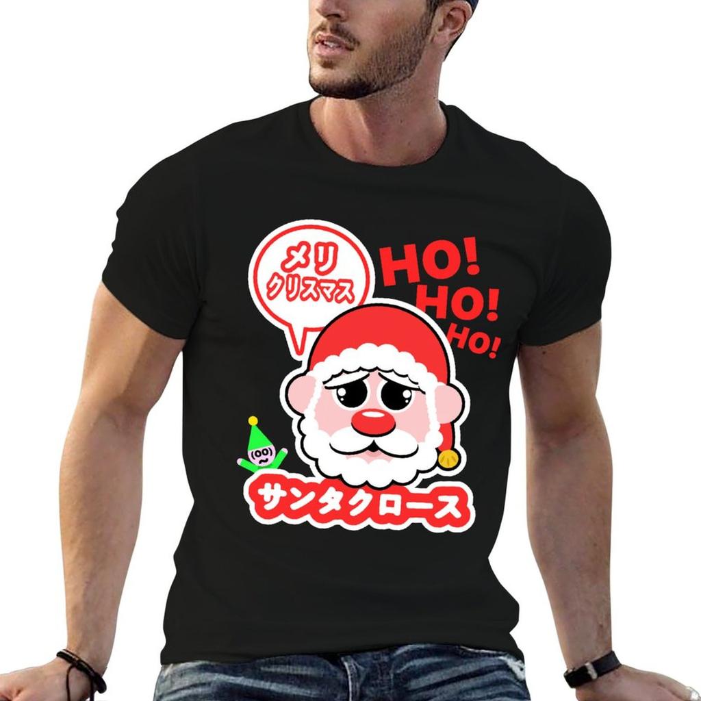 Super Kawaii Santa Claus TShirt Casual Work Wear TShirt