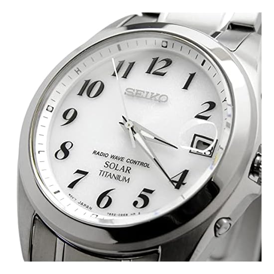[SEIKO WATCH] SEIKO SELECTION SBTM223 Men's Watch, Solar Radio-Controlled, Date Calendar, White Dial
