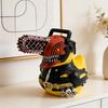 Horror Chainsaw Duck Figurine Small Resin Duck Statue Collectible Funny Duck Sculpture