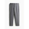 H M Suit Pants sliM Fit Dark Grey