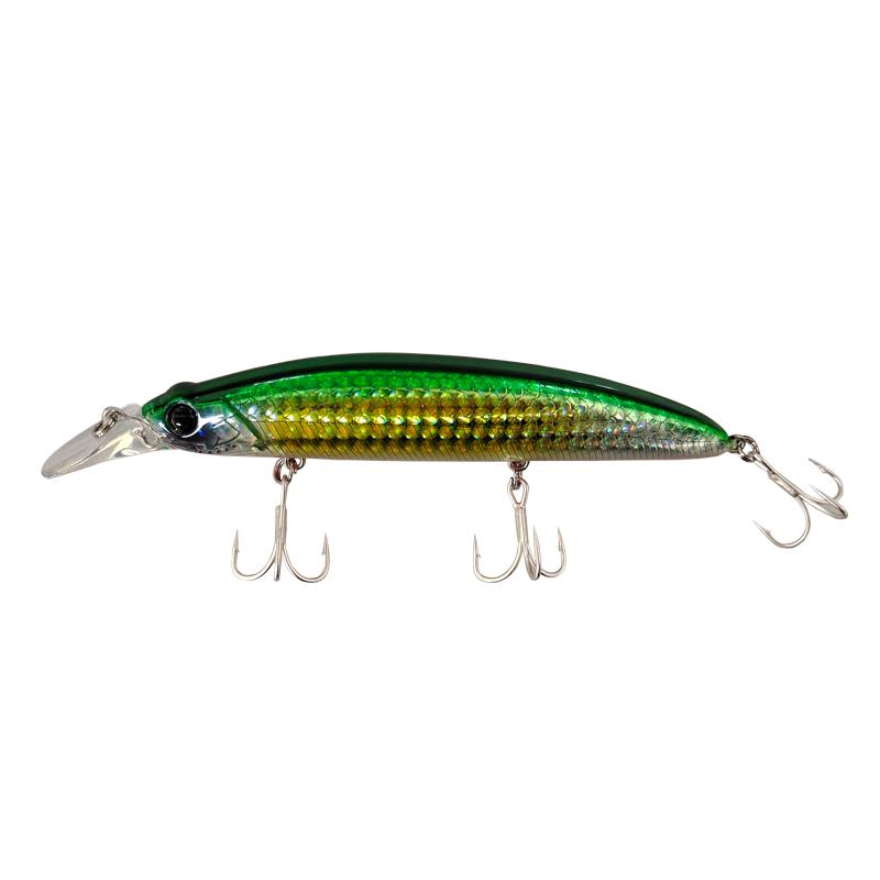 110mm 21g Floating Water 2m Cheap Fishing Lures with Origin Hook Hard Bait Minnow
