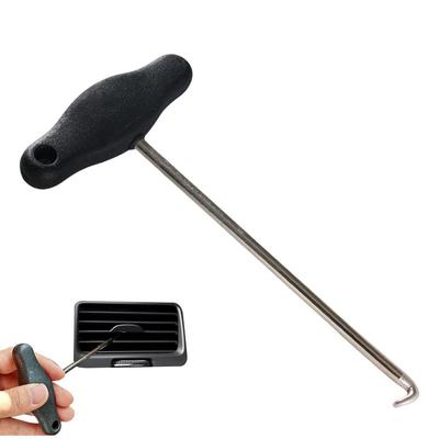 Narzędzie do usuwania haka wylotu powietrza z deski rozdzielczej samochodu, materiał stalowy, wielofunkcyjny uchwyt w kształcie litery T, do usuwania