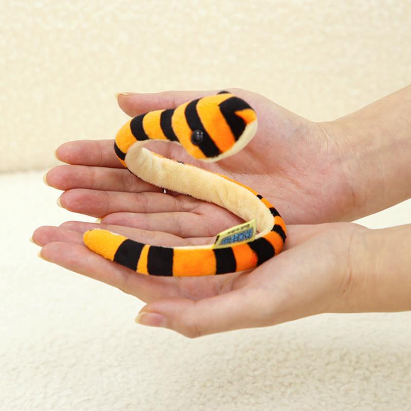 2025 Schlange Niedliches Plüschtier Cartoon Mädchen Kinder Feiertag Geburtstagsgeschenk Puppe 32cm