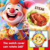 Projection Children's Watch Educational Electronic Luminous Toy Cute Gift Food