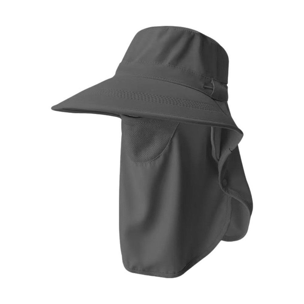 Caps Mask Set Sunscreen Sun Hat Sun Protection Neck Flap Bucket Hat Neck Protection Wide Brim Fisherman Hat Fishing
