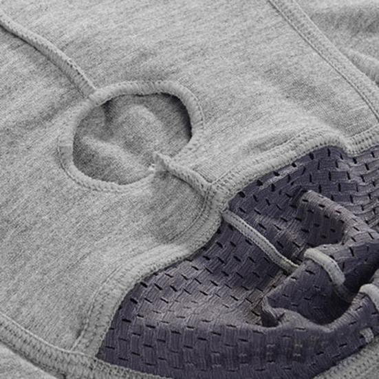 Sexy Men Mesh Underwear Ice Silk Mid-rise Shorts Panties U Convex Pouch Separation Ultra Thin Breathable Shorts Underpants