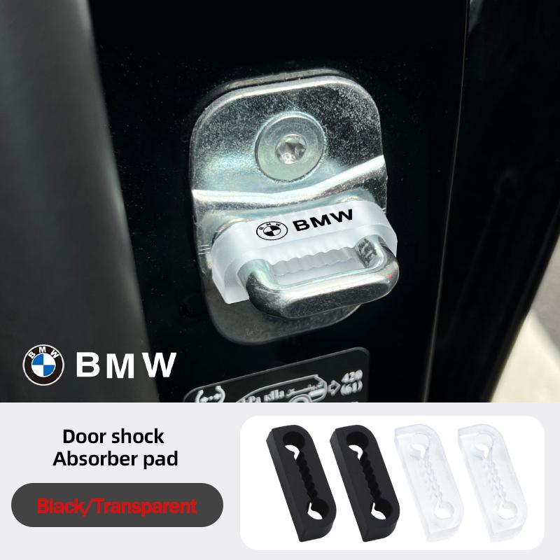 4Pcs Car Door Lock Damper Buffer High-Elasticity Silicone Door Latch For BMW G26 F11 i4 F30 F10 E90 F20 E46 E60 E39 E36 keychain GB1