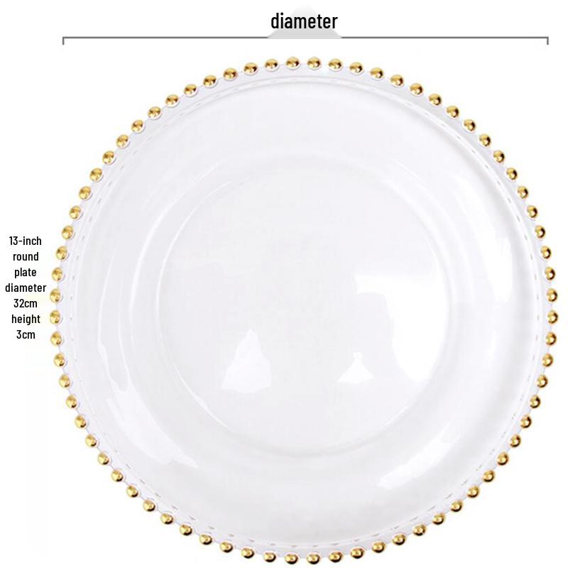 European Style Gold Rim Ceramic Dinnerware Set - Includes Large Bowls, Soup Bowls, Plates, and Rice Bowls for New Year Celebrations.