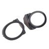 New 2Pcs LH+RH Fog Light Cover Trim For 00-06 BMW E46 3 Series M3 Style Front Bumper