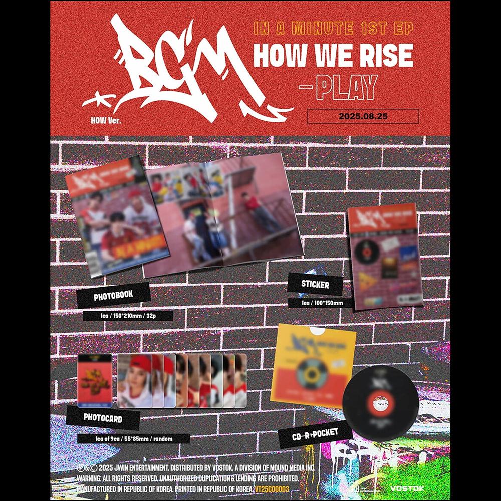 IN A MINUTE - BGM HOW WE RISE - PLAY