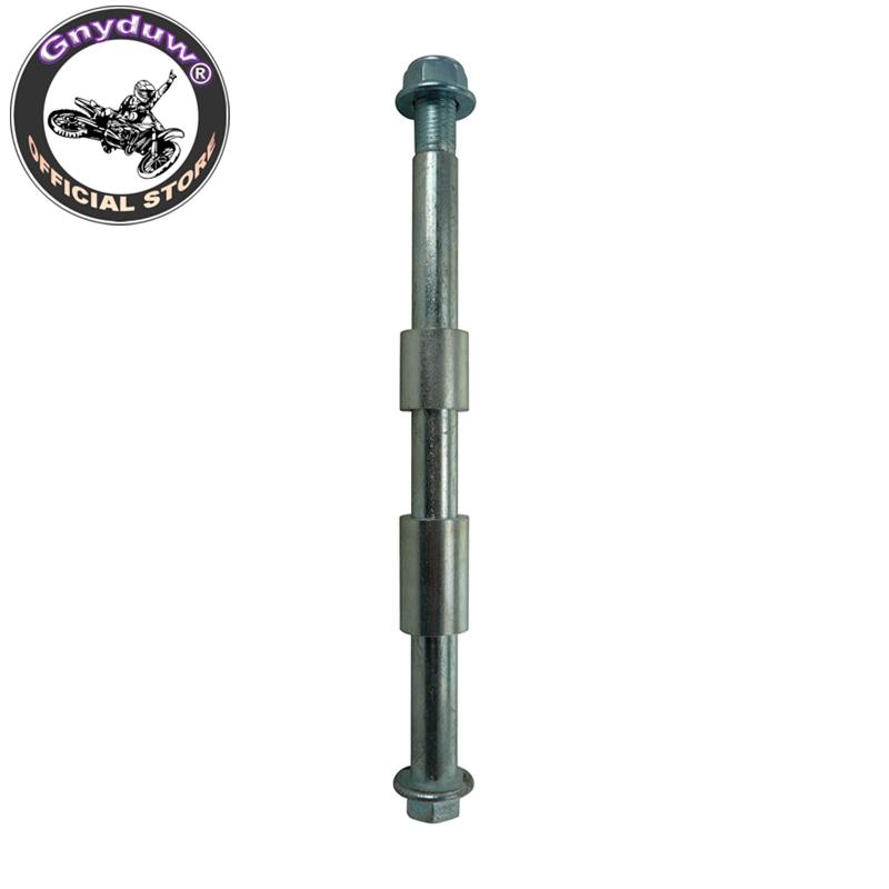 Gnyduw 15mm Drilled Rear Wheel Axle For Chinese Pit Dirt Bike Motor Parts