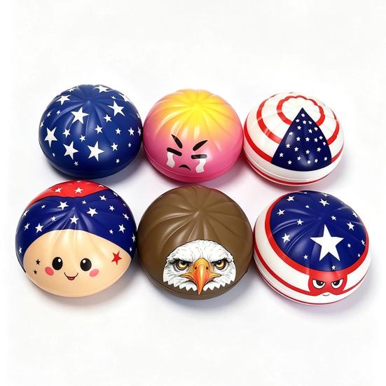 Steamed Bun Squeeze Toy Soft TPR Fidget Toy Portable Fun Vent Toy for Kids And Adults Office Desk Stress Reliever