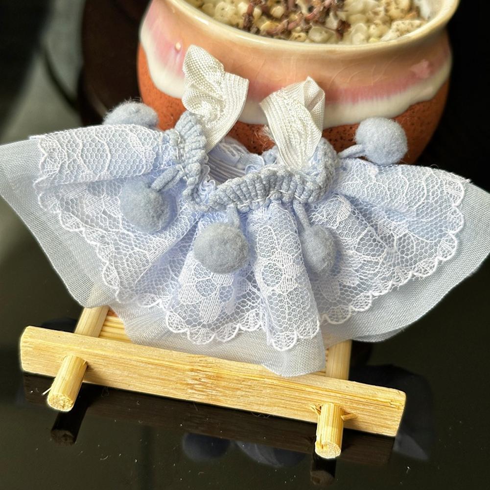 For 13CM Cotton Doll Rompers Cartoon Wallace and Gromit Plush Doll Replacement Outfit Playing House Accessories Mini Clothes