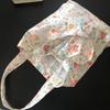 2021 New Poplin Cotton Thin Shoulder Bag Handbag Azalea Flower Floral