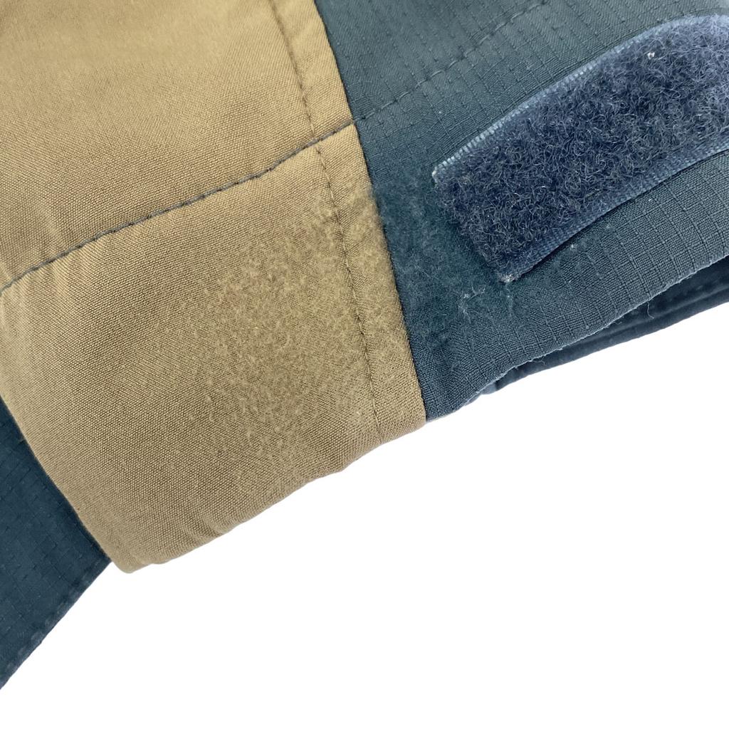 BLACK DIAMOND Logo Embroidery Zip Jacket M Beige Back Fleece Men's Used