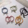 Rope Pendant Friendship Gift Bell Rainbow Best Friend Bracelets Bangle Jewelry Friendship Hairbands