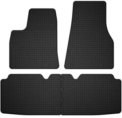 Kompletter Satz Gummimatten für: Tesla Model SI Limousine (2012 bis 2016)