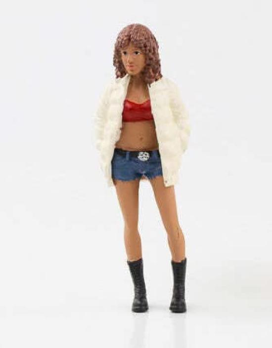 American Diorama 118 Scale Figure Hip Hop Girls-3 American Diorama Figure Hip Hop Girls Miniature [Used]