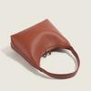 Ins Korean Bag Women's Solid Color Gentle Lady Handbag Simple and Versatile Shoulder Bag Armpit Bag