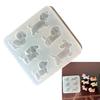 Silicone Keychain Molds Resin Jewelry Moulds Dog Shape Earring Molds Epoxy Resin Accessories for Making Accessories