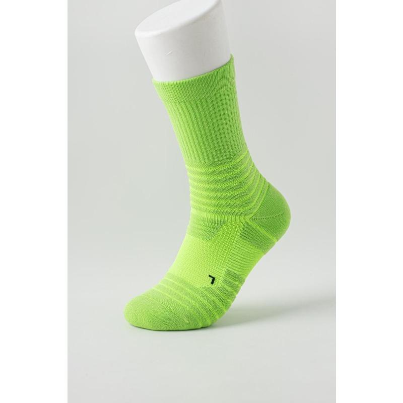 Women's Autumn and Winter Fur Ring Color Thickened Non Slip Wear Resistance Dance Cycling Basketball Tube Socks