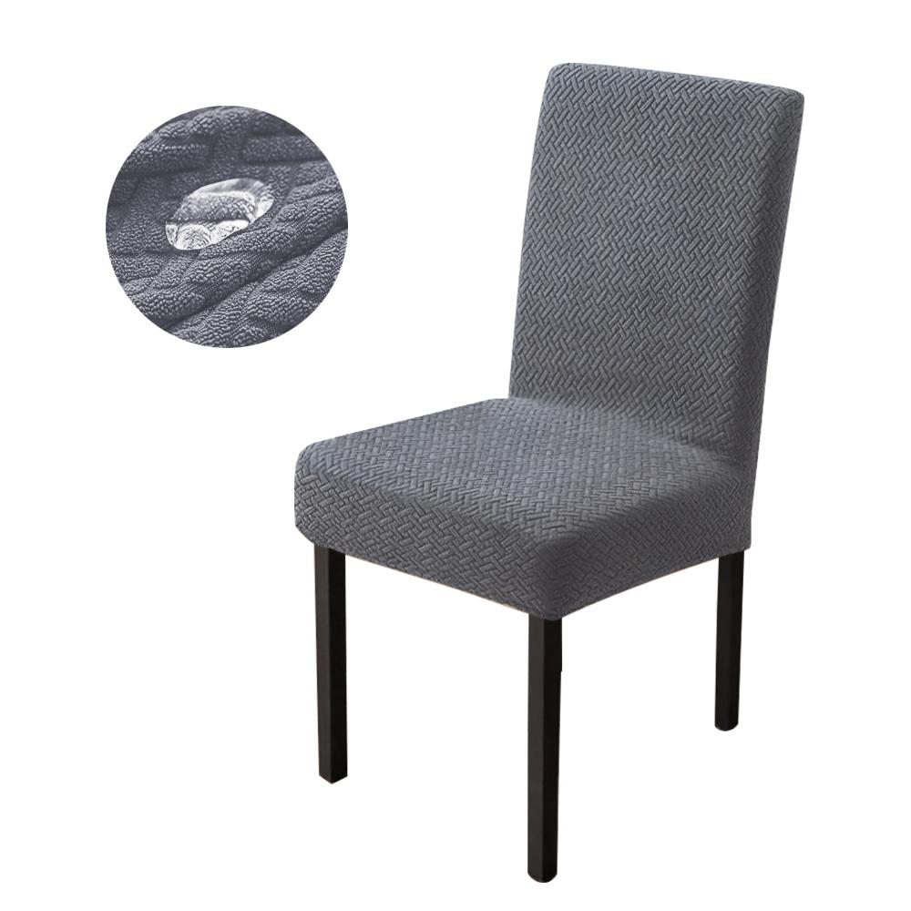 Universal Stretch Chair Cover With Back For Wedding Dining Room Home Furniture Seat Protector