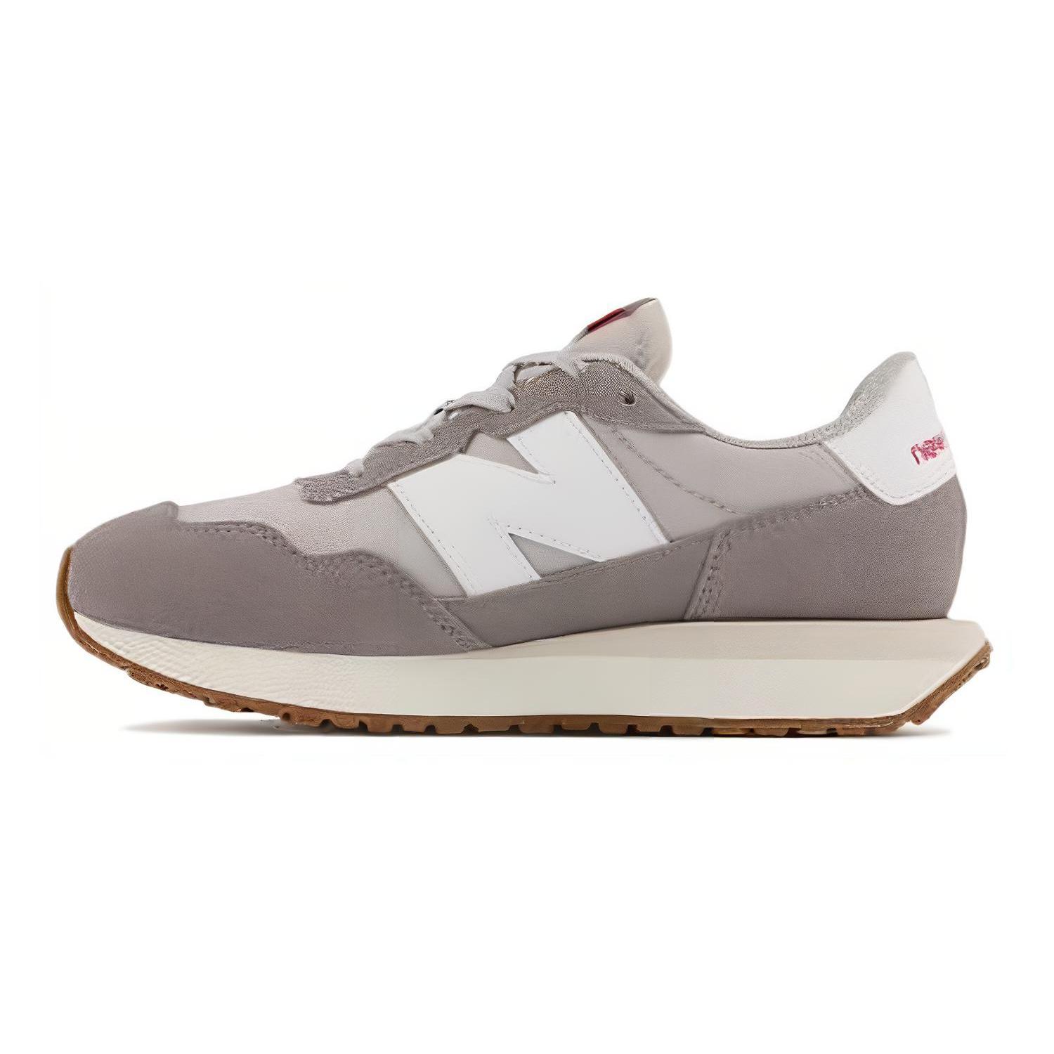 

New New Balance NB 237 Anti Slip Wear Resistant Low Top Kids Running Shoes Gray Children Aged 3 7 Years Old PH237PE 35.5