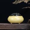 Ceramic Plate Incense Burner for Home Aromatherapy - Suitable for Bathroom, Bedroom, or Living Room.